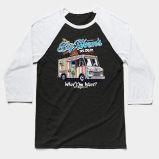 Big Worm's Ice Cream Friday Movie Classic Art Baseball T-Shirt